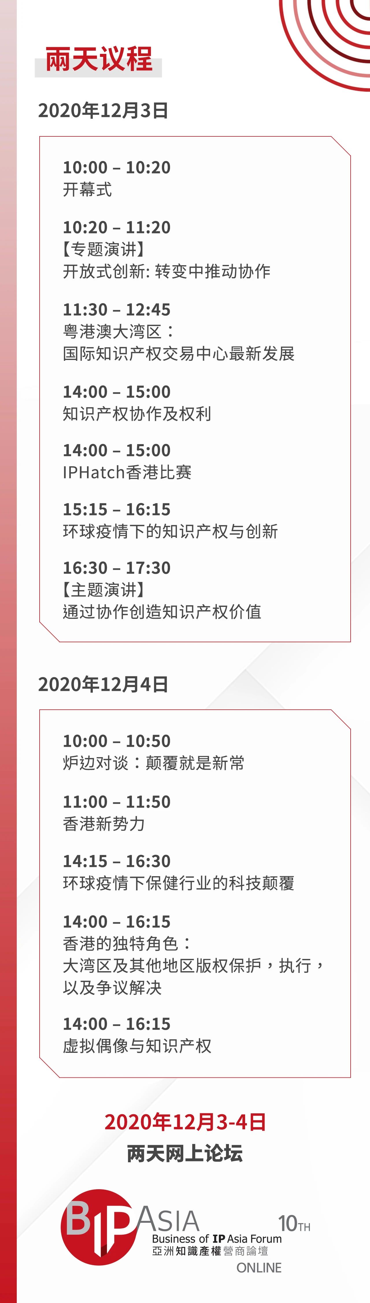 想提高企業(yè)競爭力？在 “亞洲知識產(chǎn)權(quán)營商論壇”與IP大咖會面吧！