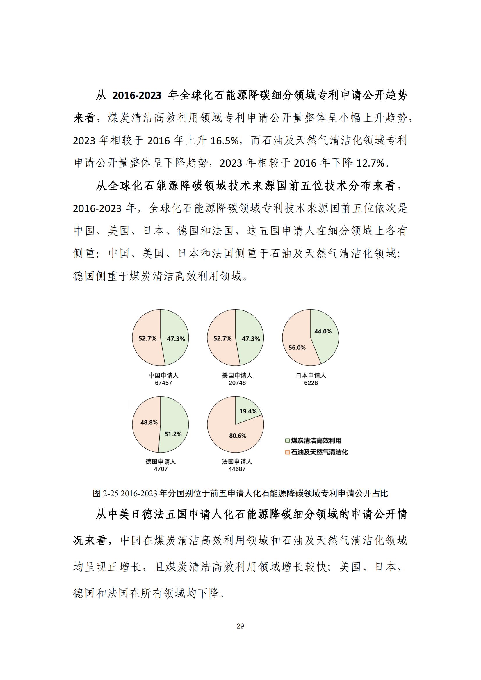 《綠色低碳專利統(tǒng)計分析報告（2024）》中英文版全文發(fā)布！